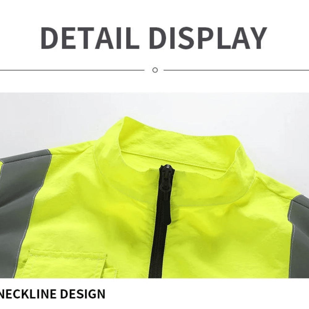 Cooling Vest with Fan System for Enhanced Comfort at Work
