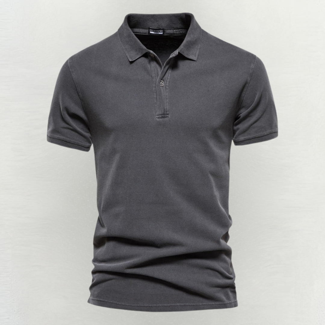 Men's Collar Summer Polo Shirt | Short Sleeve