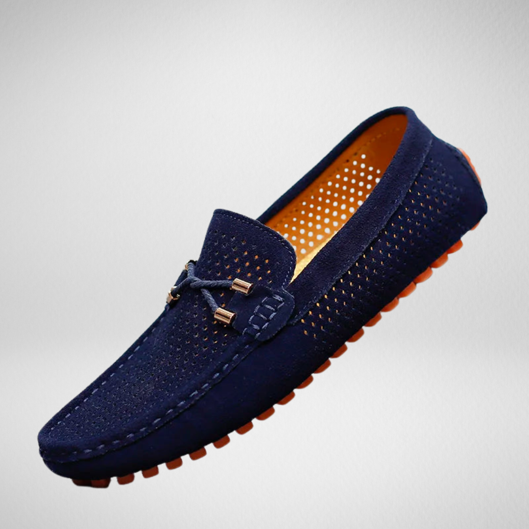 Men's Casual Hollow Out Flat Loafers | Slip-On