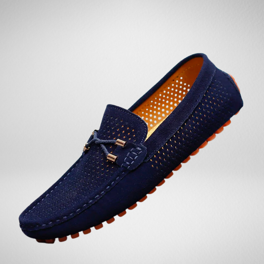 Men's Casual Hollow Out Flat Loafers | Slip-On