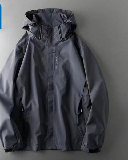 Waterdichte capuchonjas met rits voor dames - Marcia