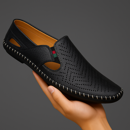 Men's Hollow-Out Summer Casual Sandals | Slip-On