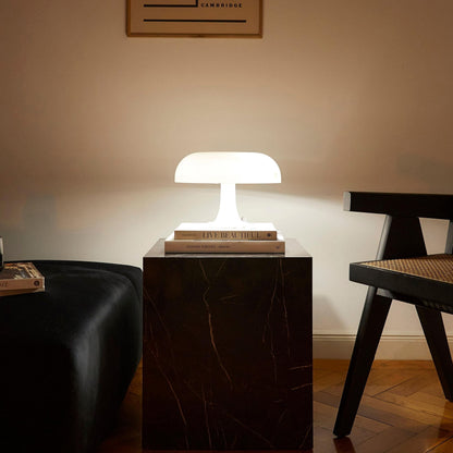 Retro LED Dimmable Mushroom Table Lamp – Warm White Nightstand Light
