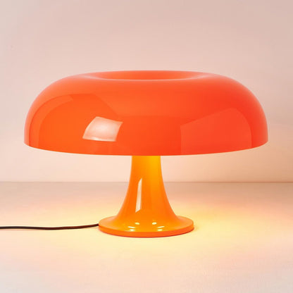 Retro LED Dimmable Mushroom Table Lamp – Warm White Nightstand Light