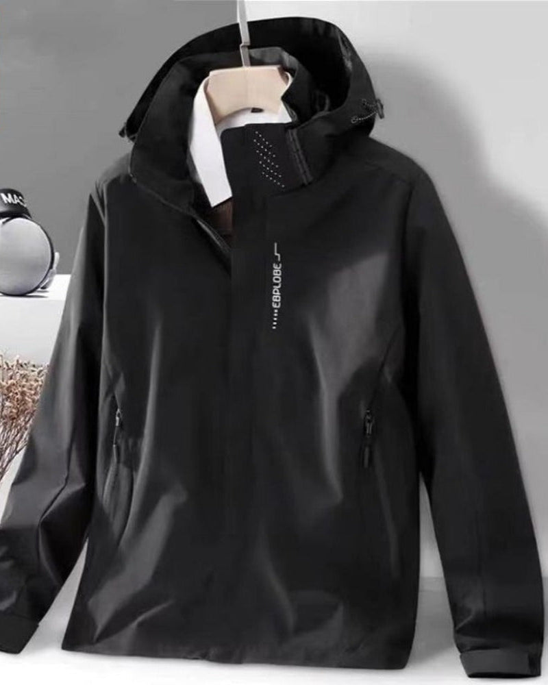 Waterdichte capuchonjas met rits voor dames - Marcia