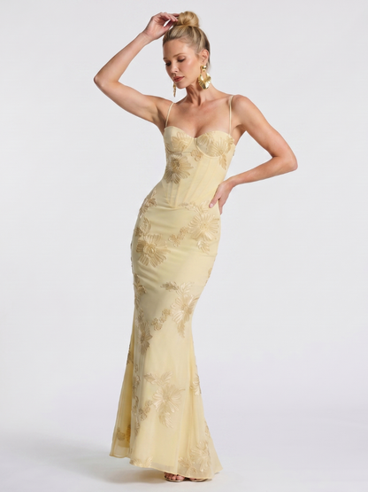 Women's Corset Mermaid Style Dress | Maxi