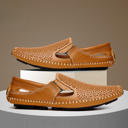 Men's Hollow-Out Summer Casual Sandals | Slip-On