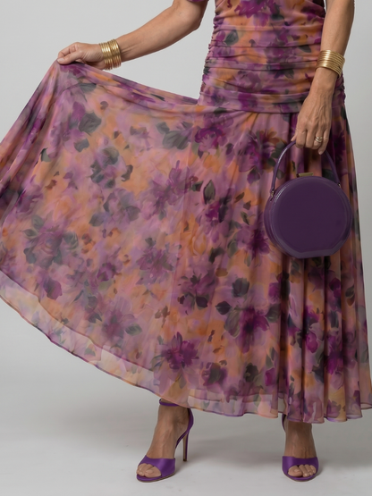 Women's Off-The-Shoulder Mother of the Bride Dress | Maxi