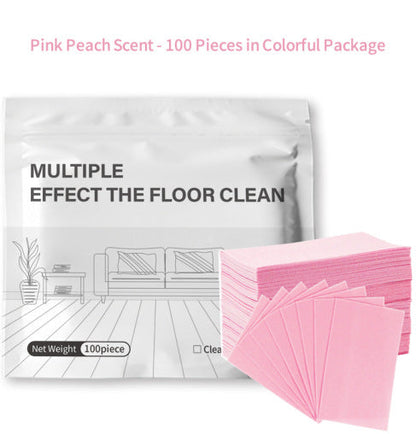100 Pieces - Floor Cleaning Wipes