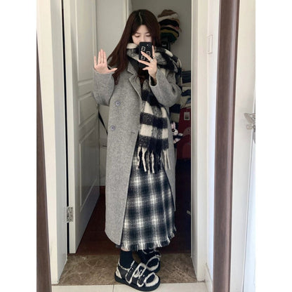 Manteau long croisé pour femme - Camilla