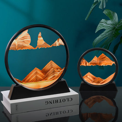 Perfect Gift - 3D Sand Timer with Deep Sea Sand Scene