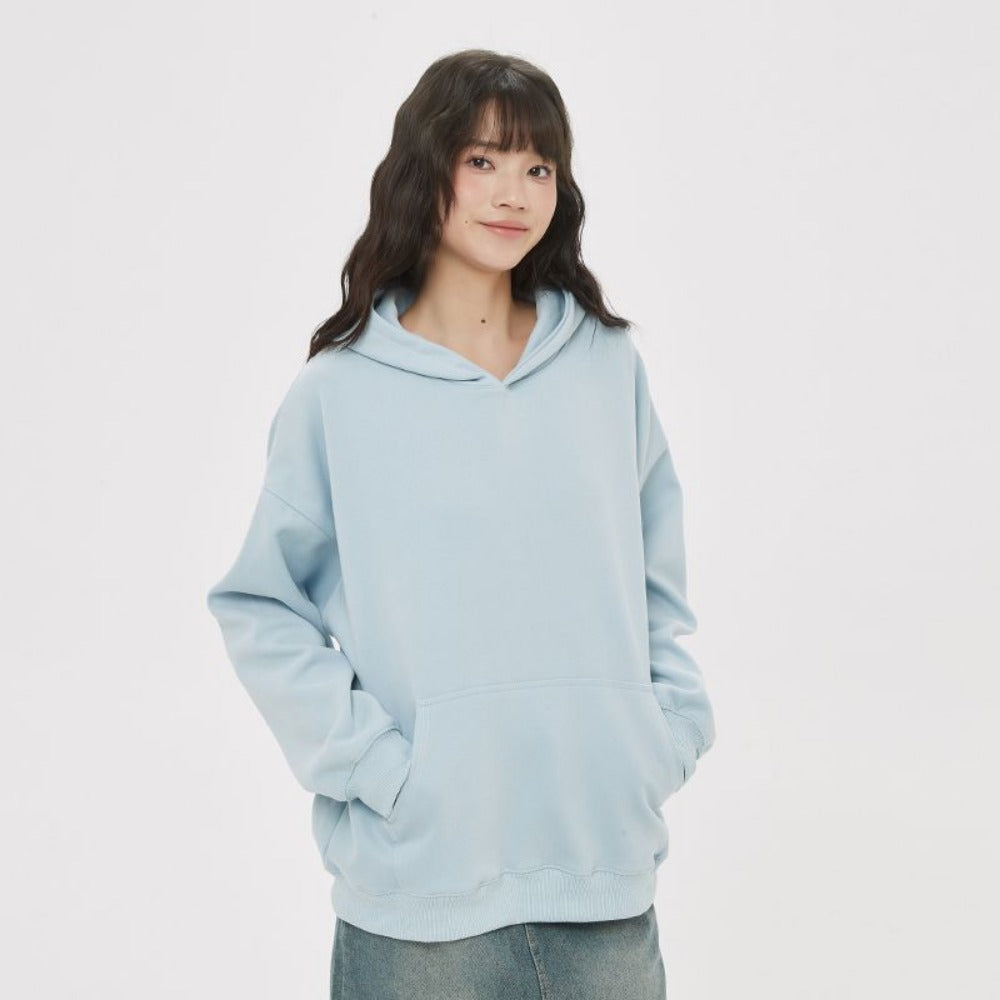 Sweat-shirt à capuche oversize avec poche pour femme - Giacinta