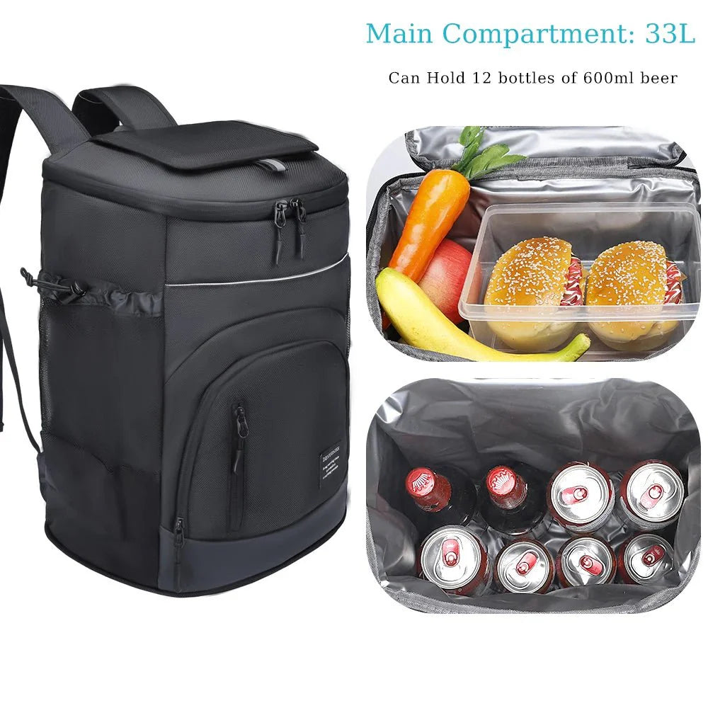 Insulated Cool Backpack for Fresh Adventures On the Go