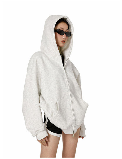 Oversized Zip Up Hoodie for Women - Dalila
