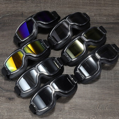 Men's Vintage Motorcycle Goggles | Polarized