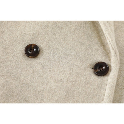 Manteau long croisé avec ceinture pour femme - Lucia