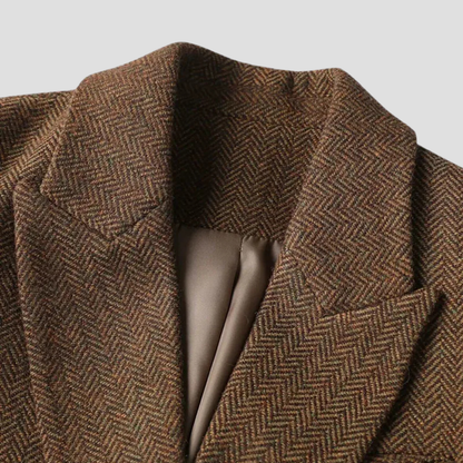 Women's Tweed Coat | Belt