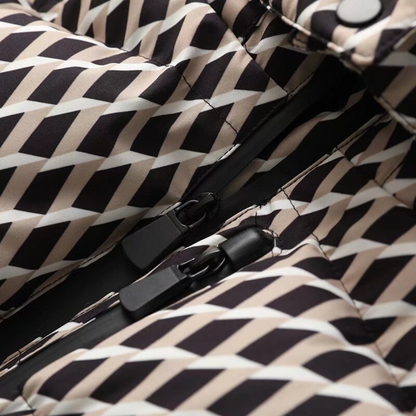 Doudoune à carreaux pour femme | Taille