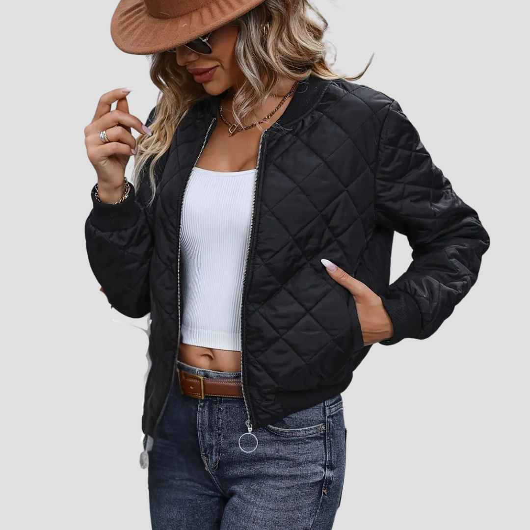 Women's Quilted Jacket | Bomber