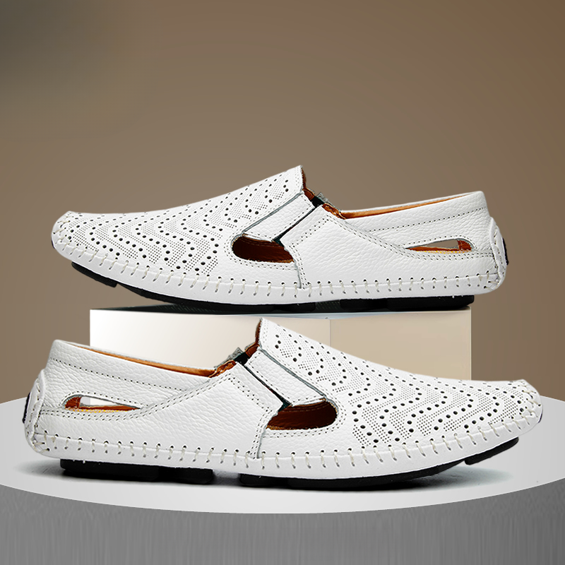 Men's Hollow-Out Summer Casual Sandals | Slip-On