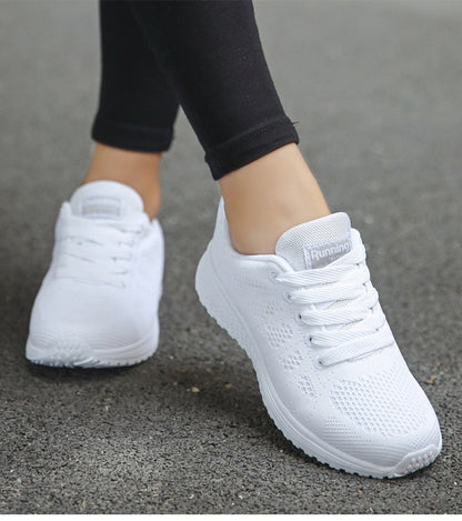 Women's Sporty Running Sneakers | Lace-Up