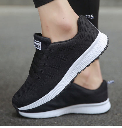 Women's Sporty Running Sneakers | Lace-Up