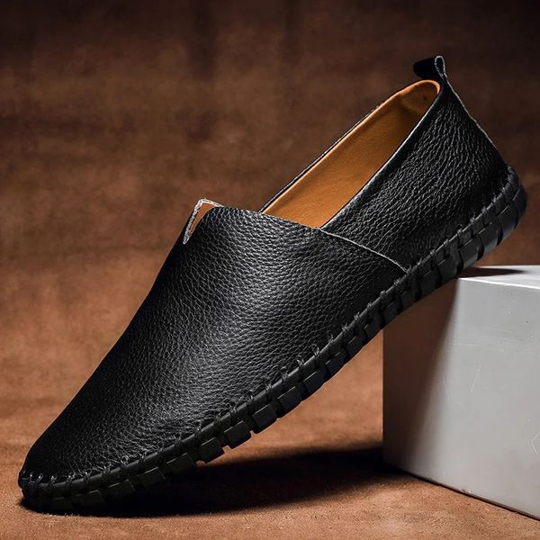 Men's Casual Flat Driving Shoes | Slip-On
