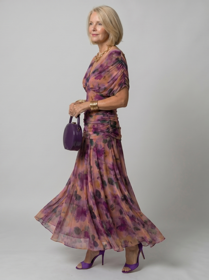 Women's Off-The-Shoulder Mother of the Bride Dress | Maxi