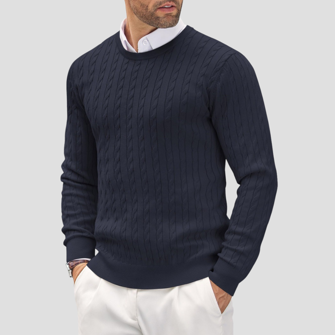 Men's Cable Jumper | Knit