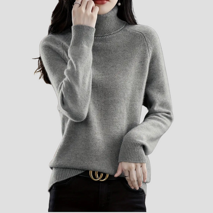 Women's Turtleneck Sweater | Slimming