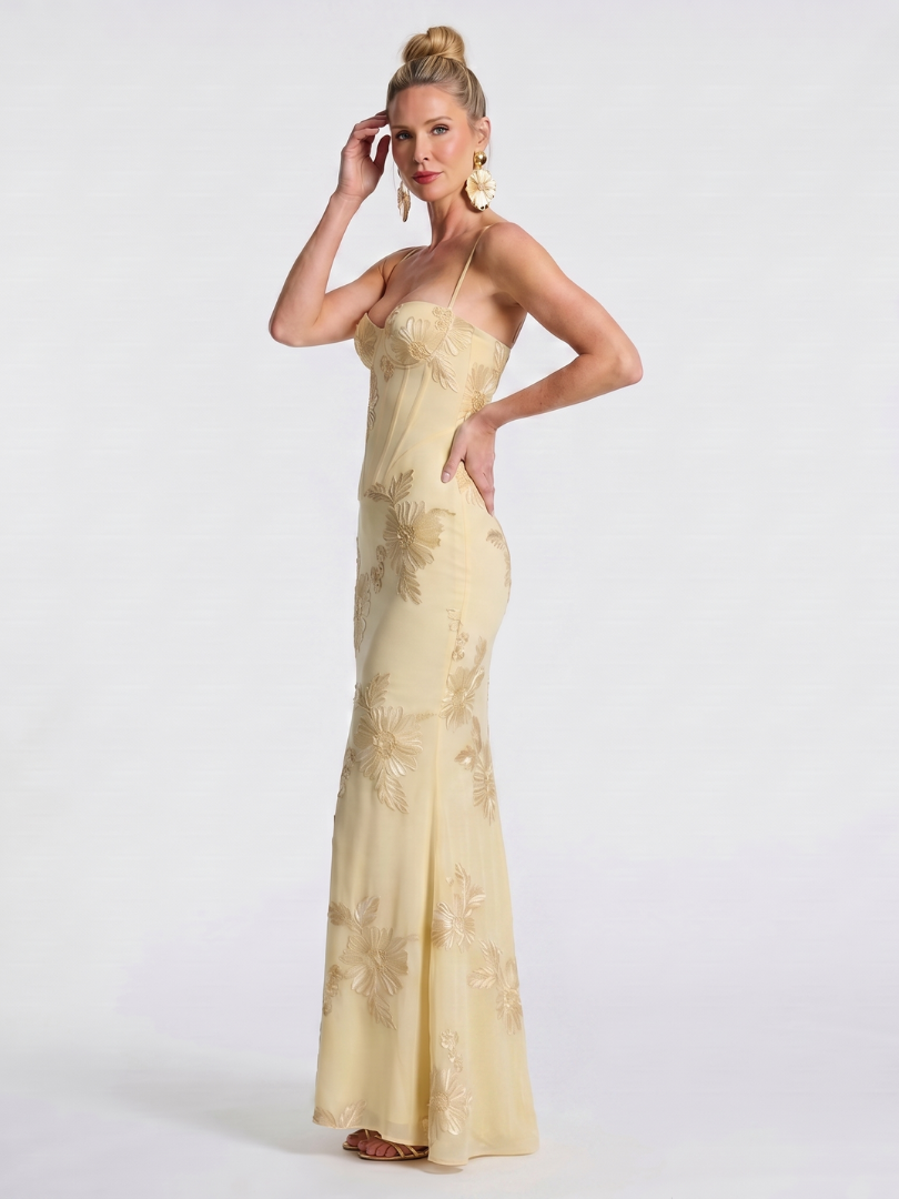 Women's Corset Mermaid Style Dress | Maxi