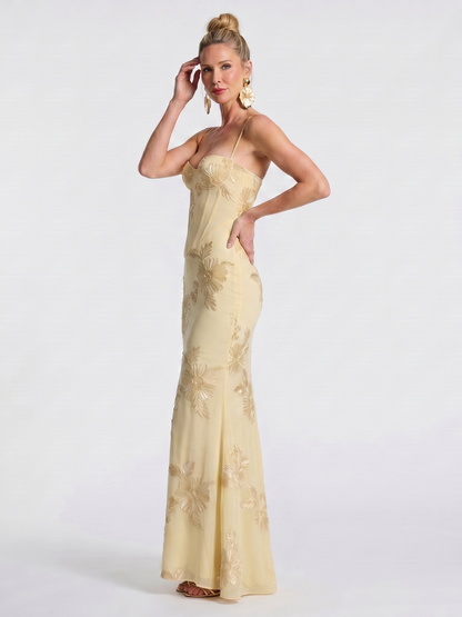 Women's Corset Mermaid Style Dress | Maxi