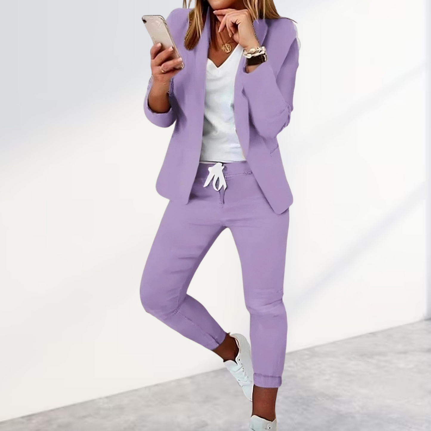 Women's Casual Office Suit | Blazer and Pants