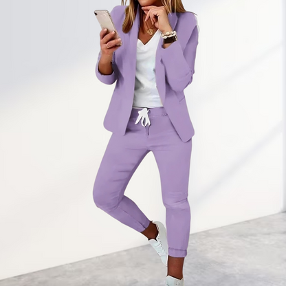 Women's Casual Office Suit | Blazer and Pants