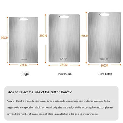 Stainless Steel Cutting Board for Hygienic and Precise Work