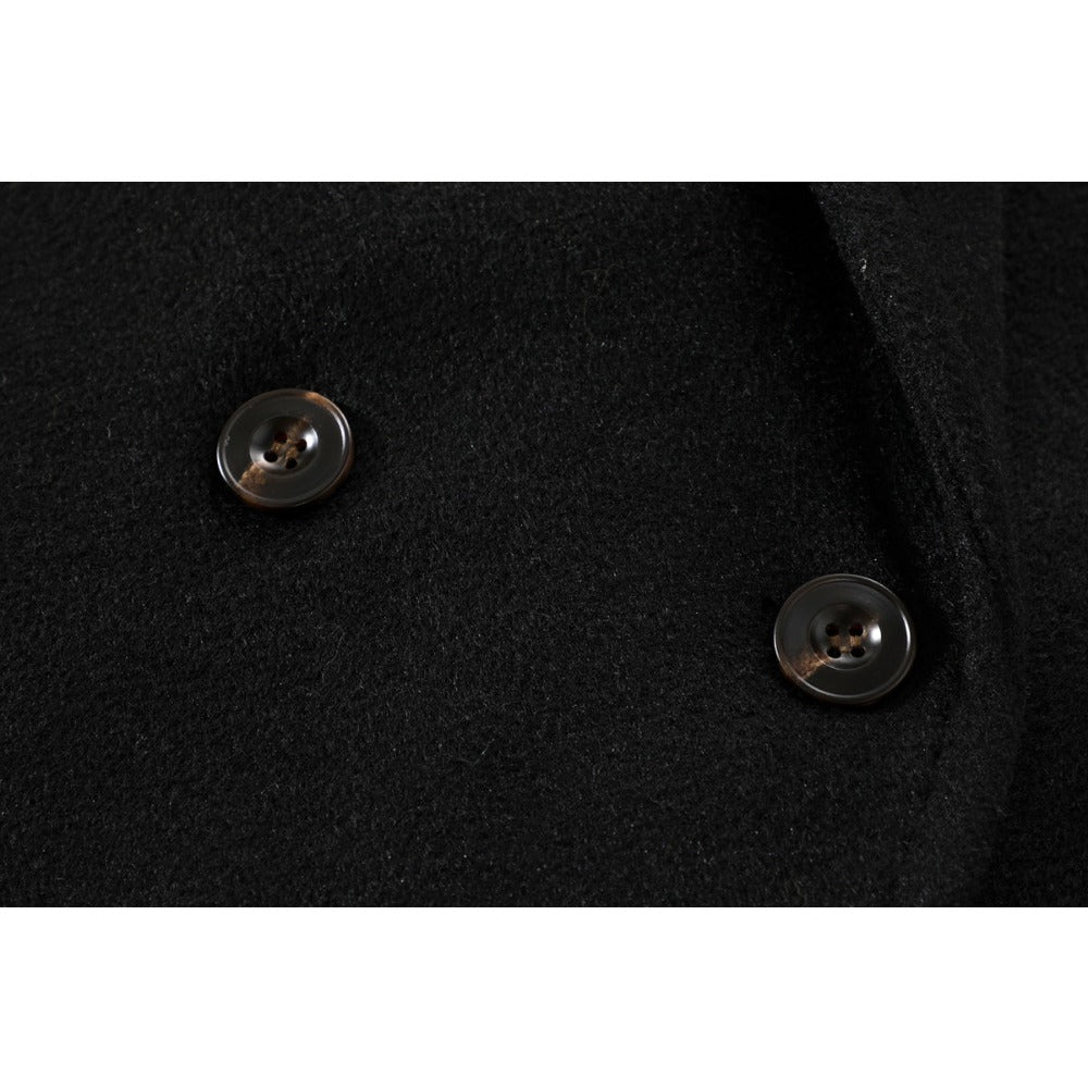 Manteau long croisé avec ceinture pour femme - Lucia