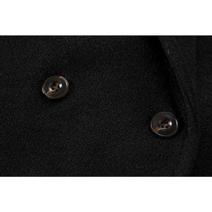 Manteau long croisé avec ceinture pour femme - Lucia