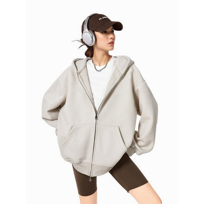 Oversized Zip Up Hoodie for Women - Dalila