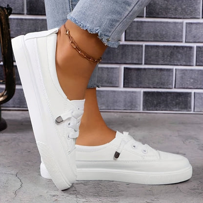 Women's Slip-On Casual Sneakers | Low-Top Flat Shoes