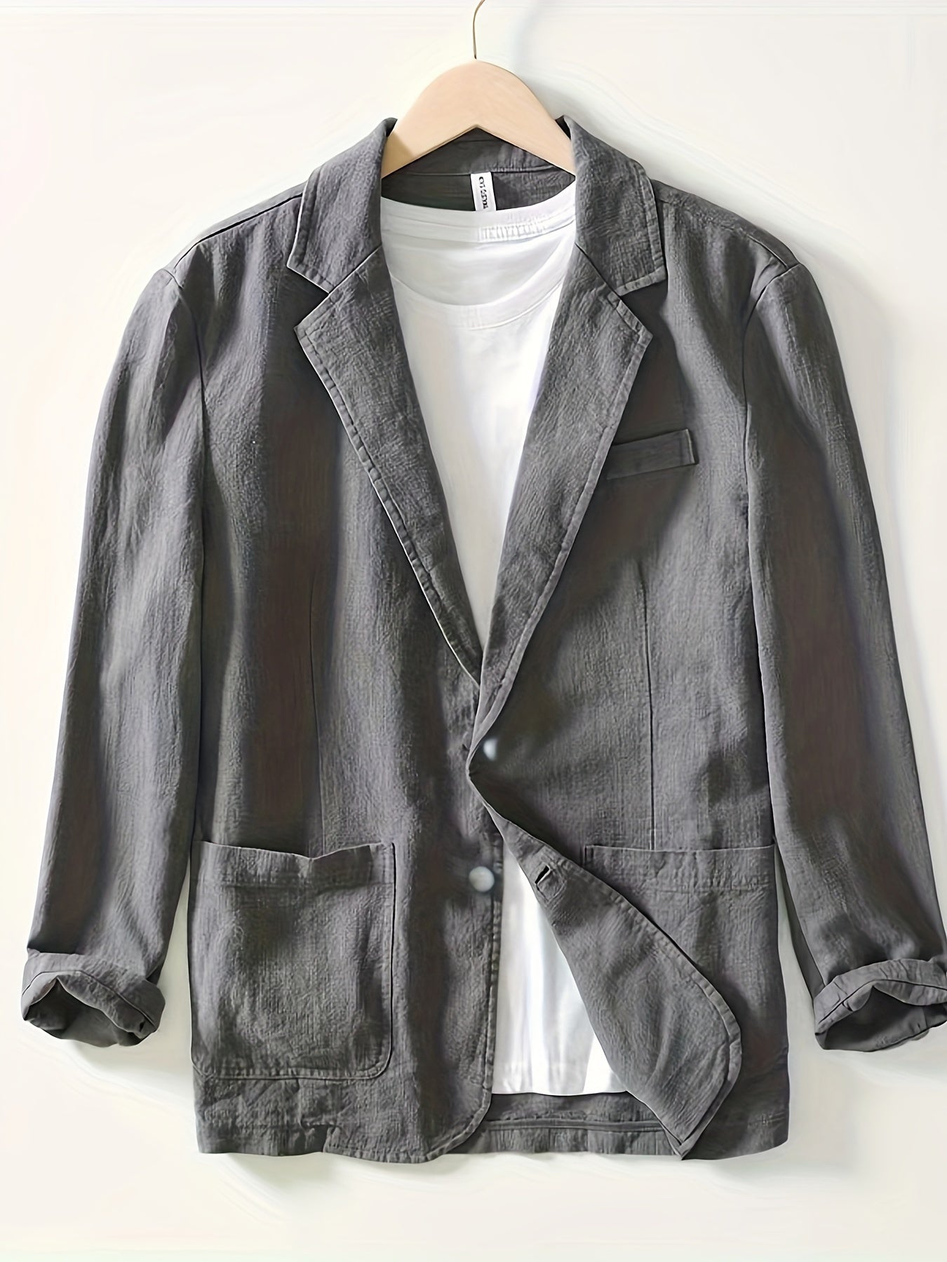 Men's Relaxed Fit Casual Summer Blazer | with Pockets
