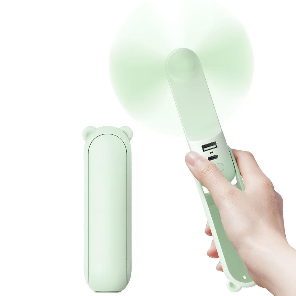 Compact Handheld USB Rechargeable Pocket Cooling Fan