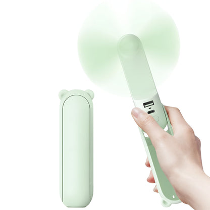 Compact Handheld USB Rechargeable Pocket Cooling Fan