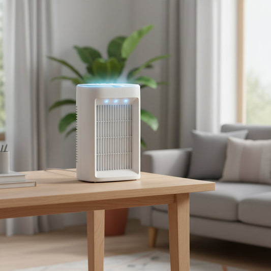 Compact USB Air Conditioner and Humidifier Cooling Fan