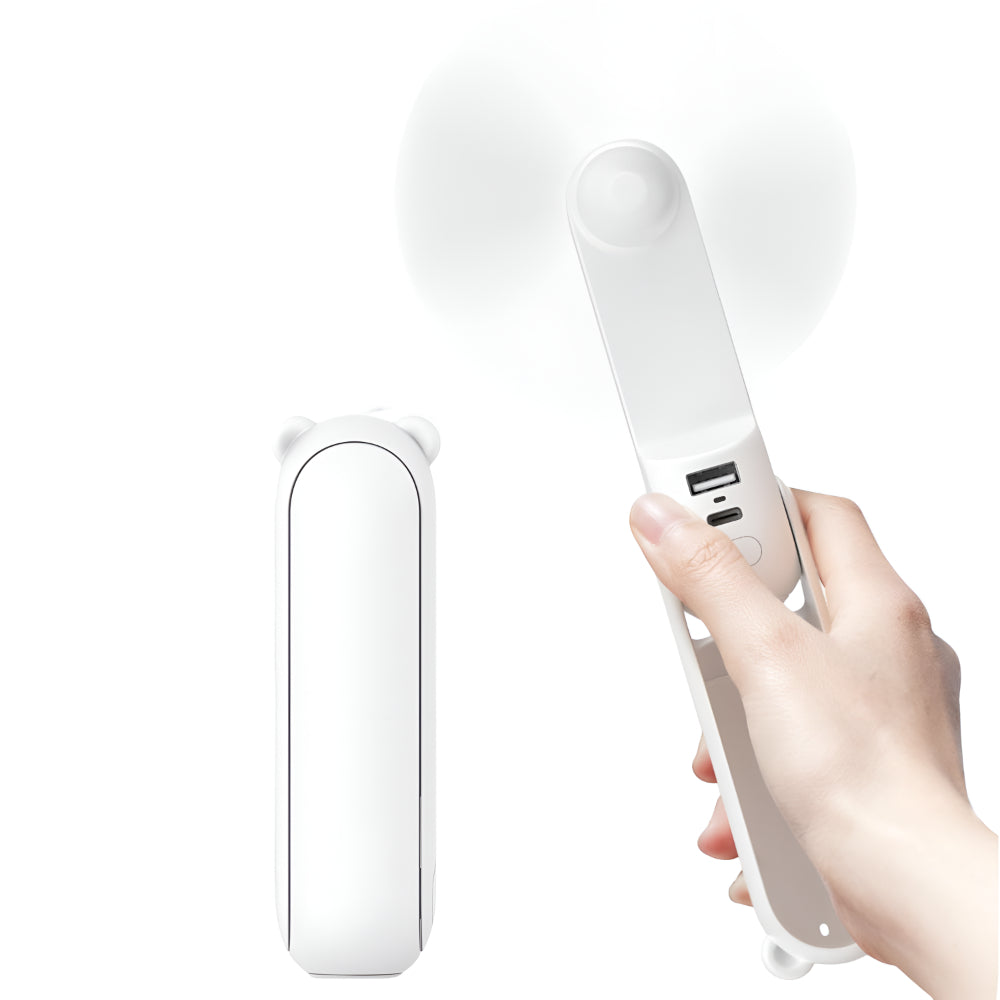 Compact Handheld USB Rechargeable Pocket Cooling Fan