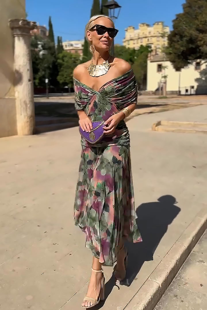 Women's Formal Wedding Guest Dress | Maxi