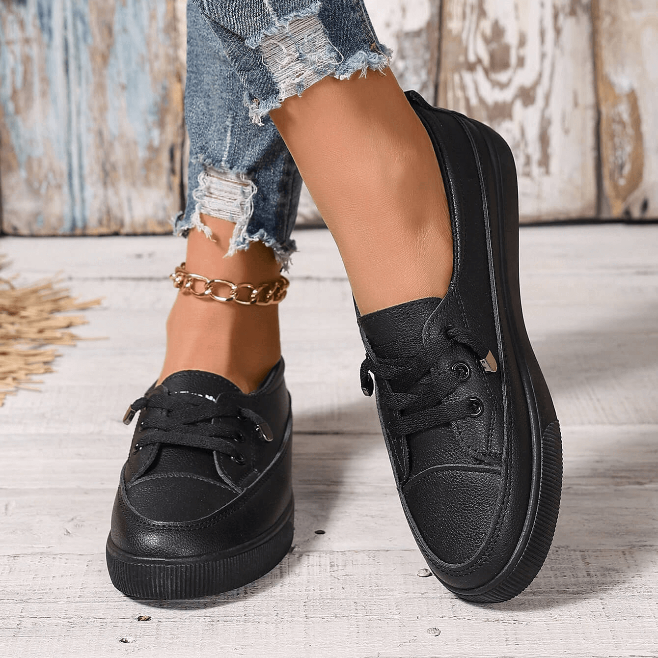 Women's Slip-On Casual Sneakers | Low-Top Flat Shoes