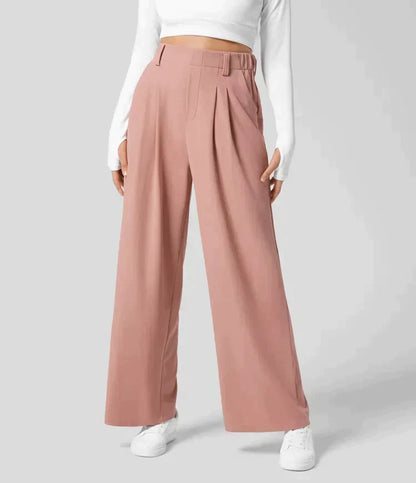 Women's Wide Leg Summer Pants | High Waisted