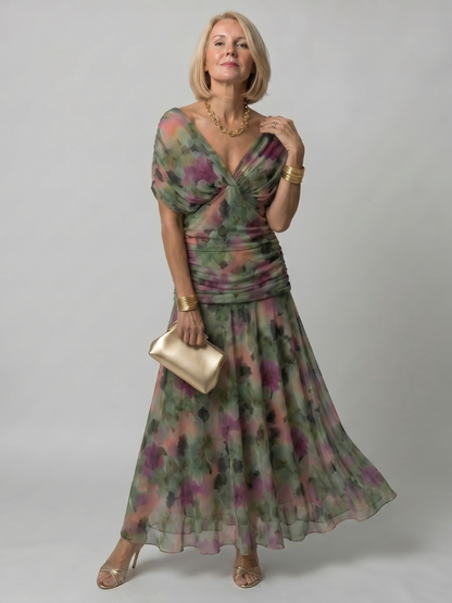 Women's Off-The-Shoulder Mother of the Bride Dress | Maxi