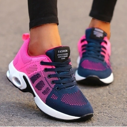 Women's Casual Running Sneakers | Lace-Up Closure