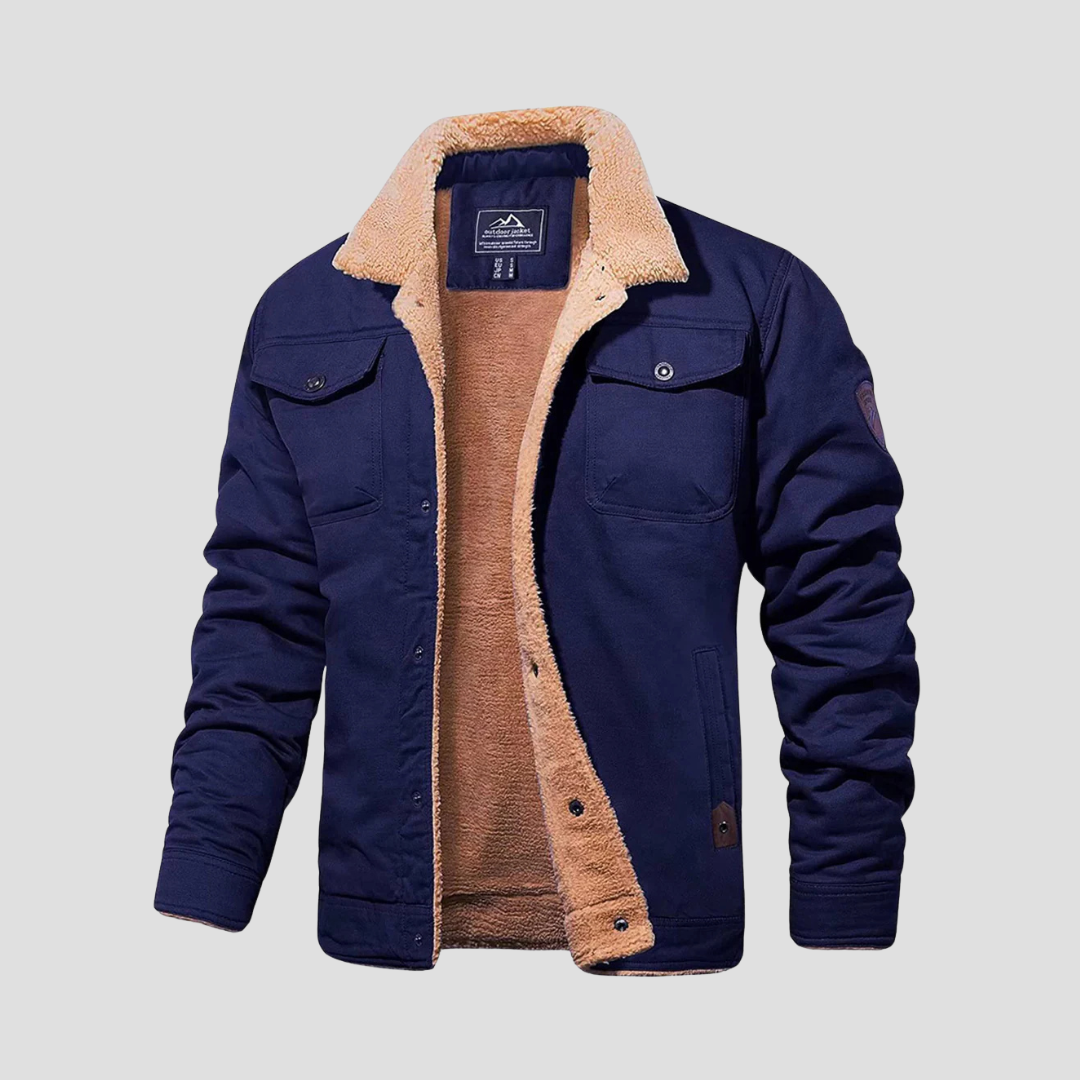 Men's Plush Jacket | Winter